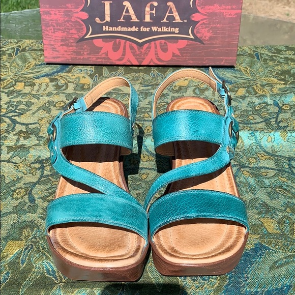JAFA 652 Aqua Sandals NIB - Picture 5 of 9